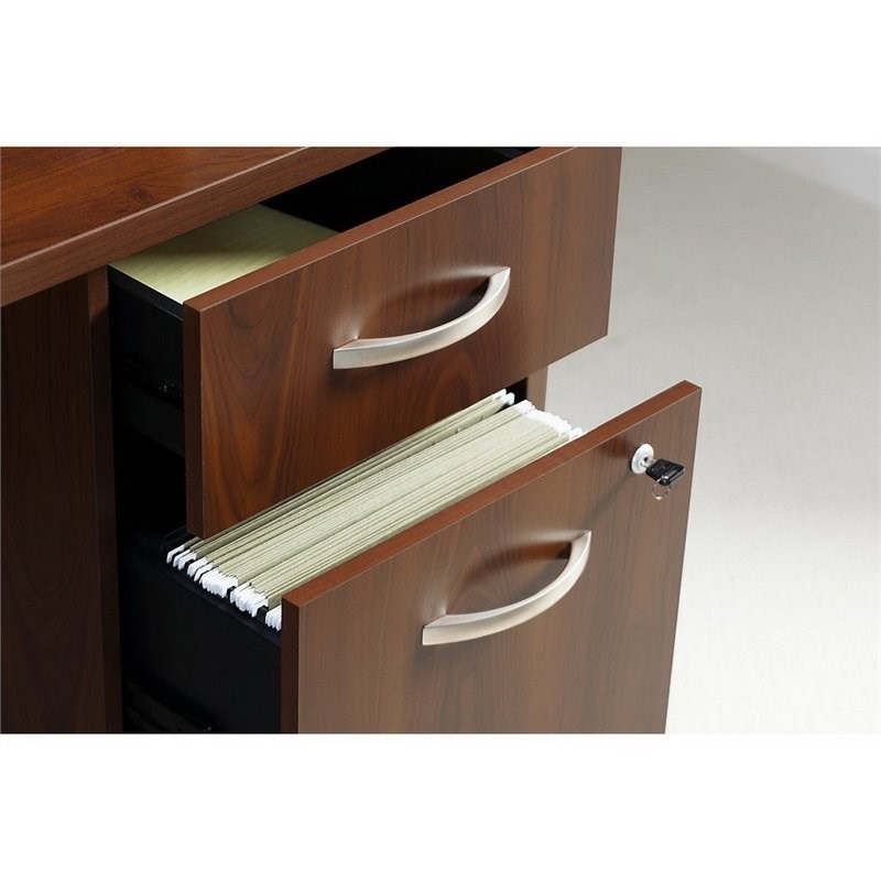Series C 3 Drawer Assembled Mobile File Cabinet in Hansen Cherry