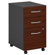 Series C 3 Drawer Assembled Mobile File Cabinet in Hansen Cherry