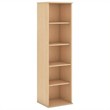 30h 2 shelf bookcase in natural maple - engineered wood - bk3036ac