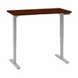 Move 80 Series 48W x 24D Adjustable Desk in Hansen Cherry - Engineered Wood