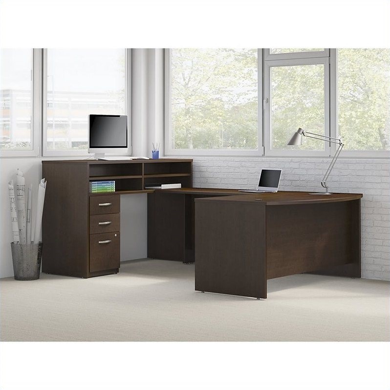 Bush Business Furniture Series C Elite 60W x 12.5 Standing Desk Shelf