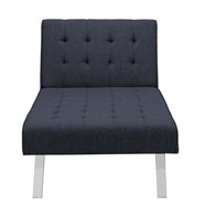 Dhp Emily Linen Chaise Lounge In Navy Blue 2024629 - Dhp Emily Chaise Lounger Chair With Adjustable Reclining Back Navy Linen Dhp Emily Linen Chaise Lounge In Navy Blue 2024629 - Dhp Emily Chaise Lounger Chair With Adjustable Reclining Back Navy Linen