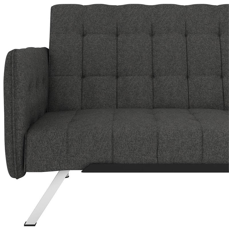 dhp emily sleeper sofa in gray - 2175429