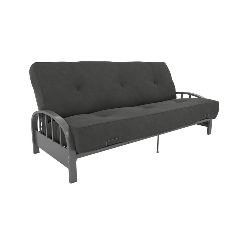DHP Aiden Futon Frame in Silver Homesquare