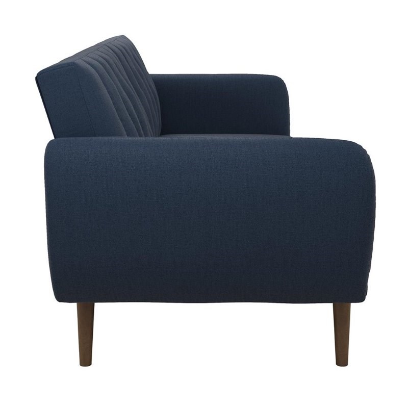 Novogratz Brittany Sleeper Sofa in Navy Blue Homesquare
