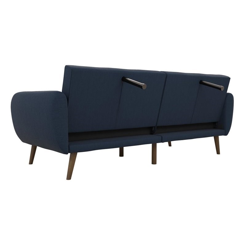 Novogratz Brittany Sleeper Sofa in Navy Blue Homesquare