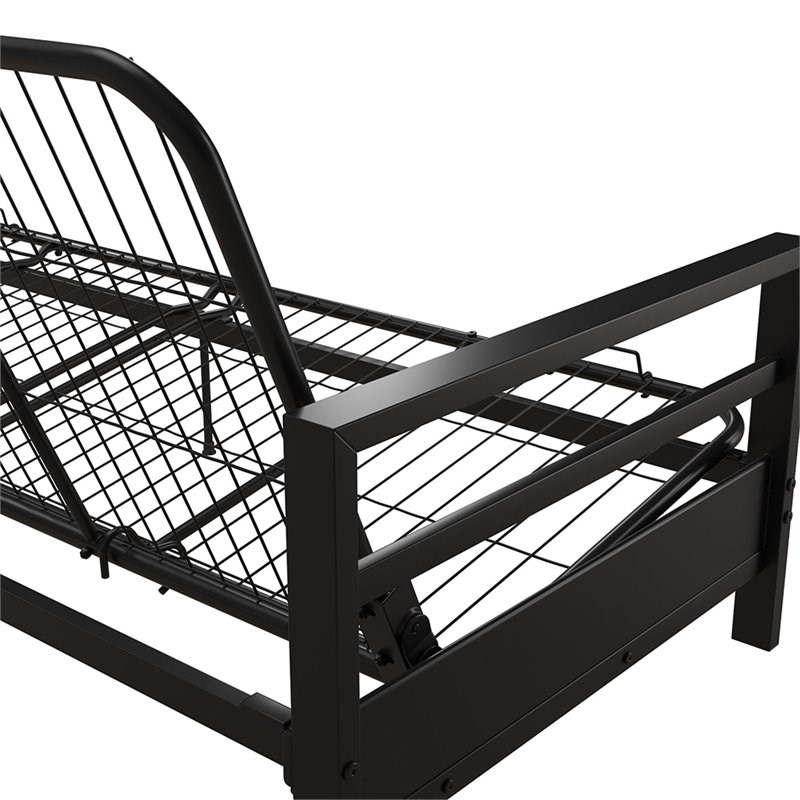 DHP Mabel Metal Futon Frame in Black Homesquare