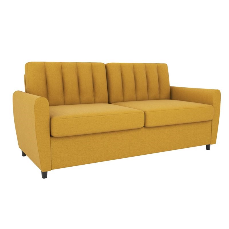 novogratz brittany queen sleeper sofa with memory foam