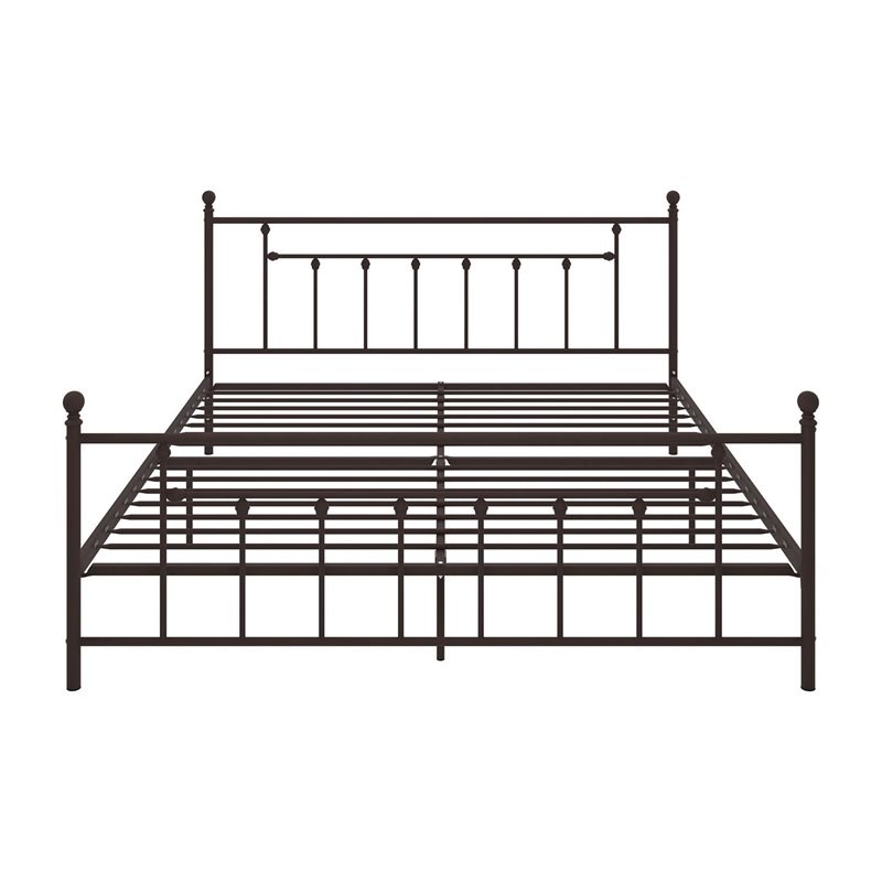 Dhp Manila Metal King Bed In Bronze, What Is The Size Of Double Bed In Philippines