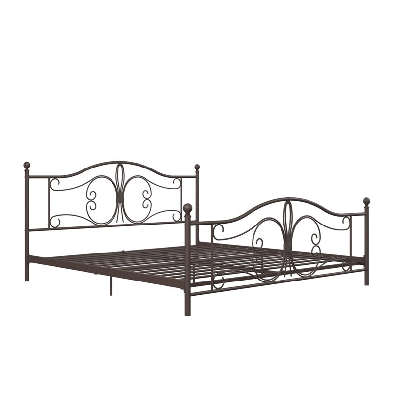metal bed frame king
