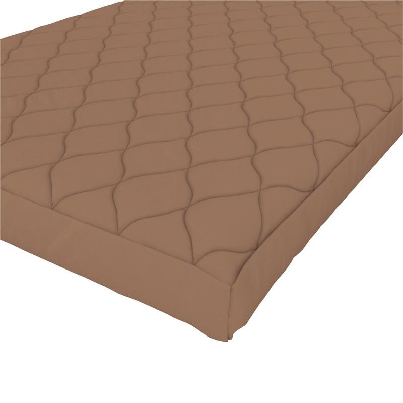 DHP Dana 6 Inch Quilted Full Mattress with Removable Cover in Tan