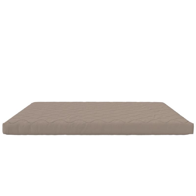 DHP Dana 6 Inch Quilted Full Mattress with Removable Cover in Gray