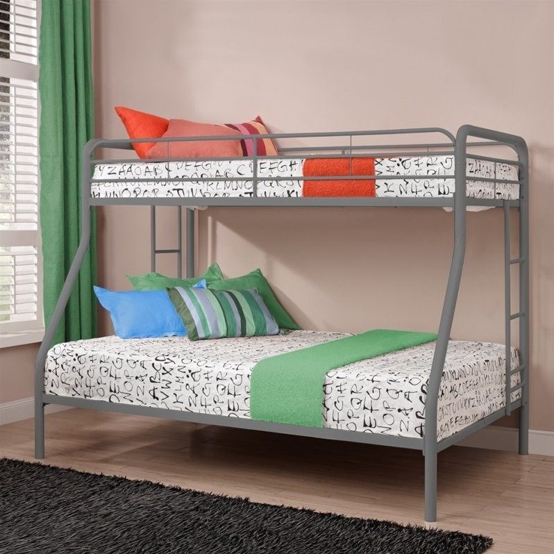 Dhp Metal Twin Over Full Bunk Bed In, Ameriwood Twin Over Full Bunk Bed In Black