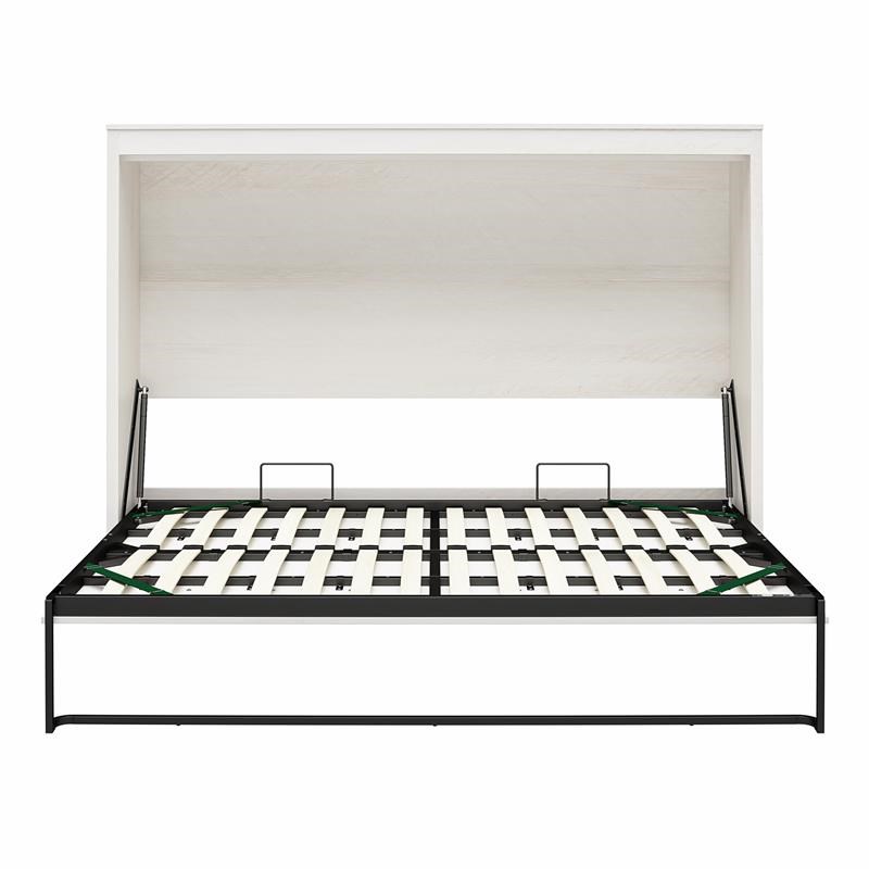 Signature Sleep Full Size Daybed Wall Bed in Ivory Oak Homesquare