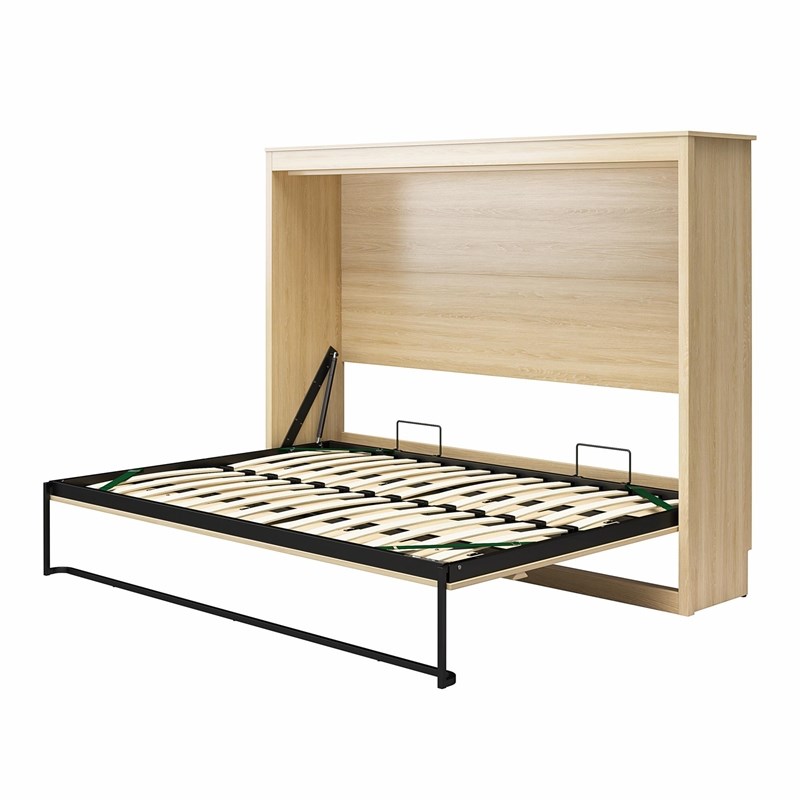 Signature Sleep Paramount Full Size Daybed Wall Bed in Light Oak ...