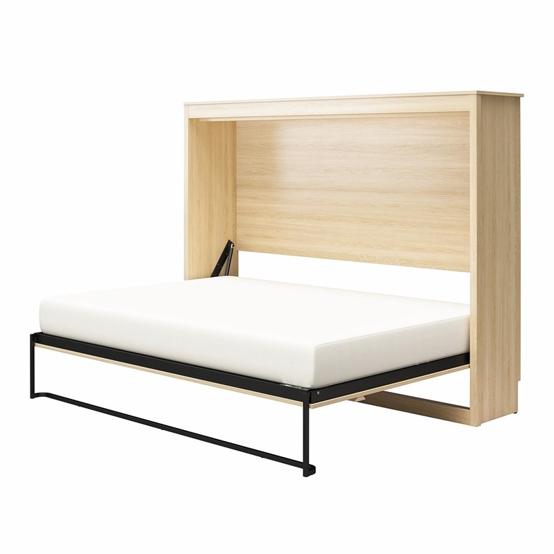 Signature Sleep Paramount Full Size Daybed Wall Bed in Light Oak ...