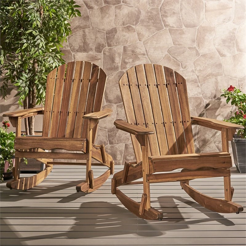 adirondack rocking chair set of 2