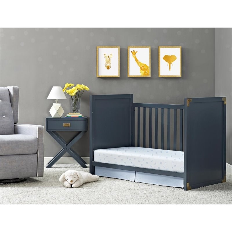 Baby Relax Miles Nightstand in Graphite Blue