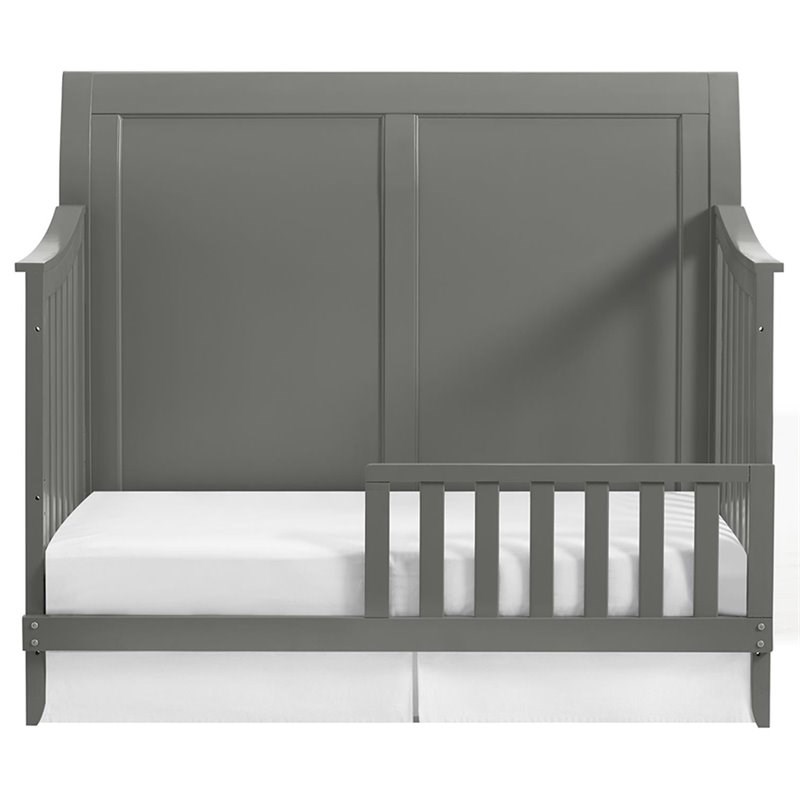Baby Relax Hollis Toddler Conversion Rail in Graphite Gray