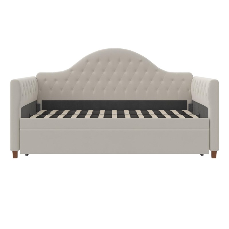 Little Seeds Rowan Valley Arden Twin Daybed with Trundle in Dove Gray