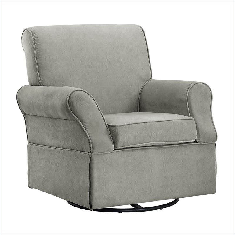 baby relax kelcie swivel glider & ottoman