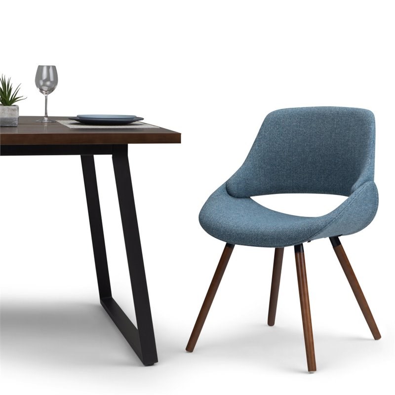 denim blue dining chairs