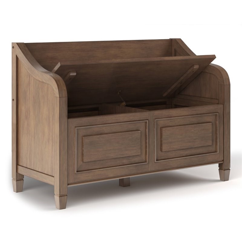 Simpli Home Connaught Solid Wood 42 