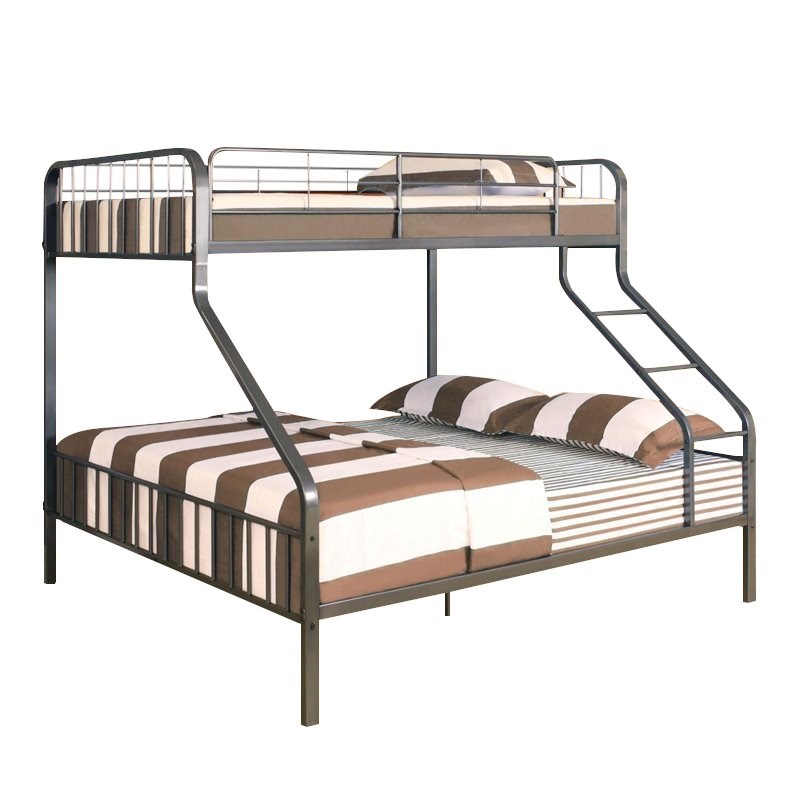 Acme Furniture Caius Twin Xl Over Queen, Queen Twin Bunk Bed