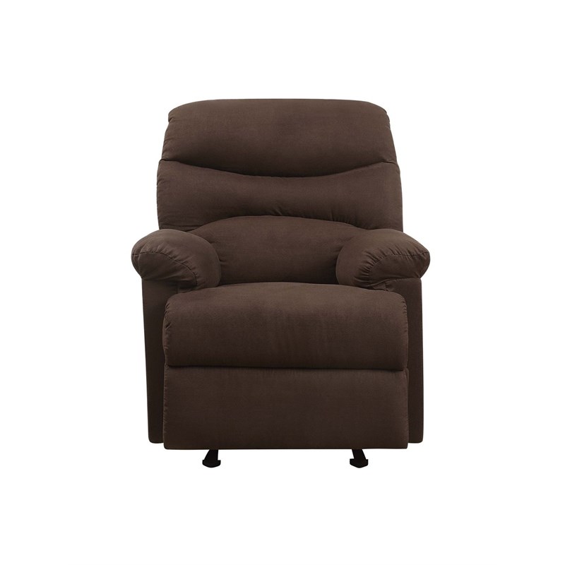 ACME Arcadia Glider Recliner in Chocolate