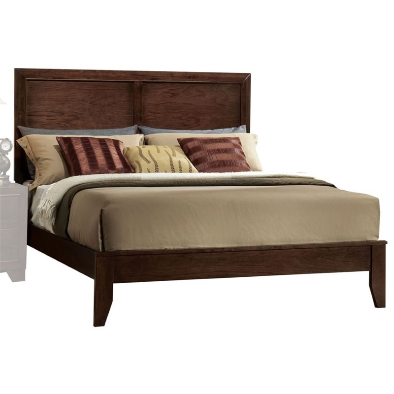 ACME Madison King Panel Bed in Espresso | Homesquare