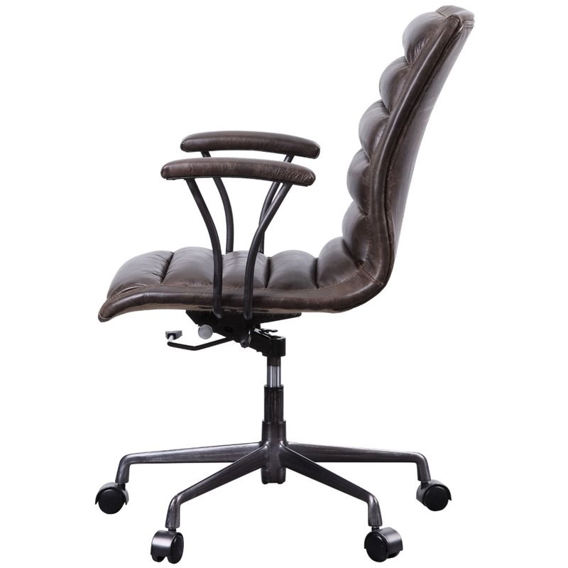 Elvis 2 Piece Computer Desk and Executive Office Chair Set