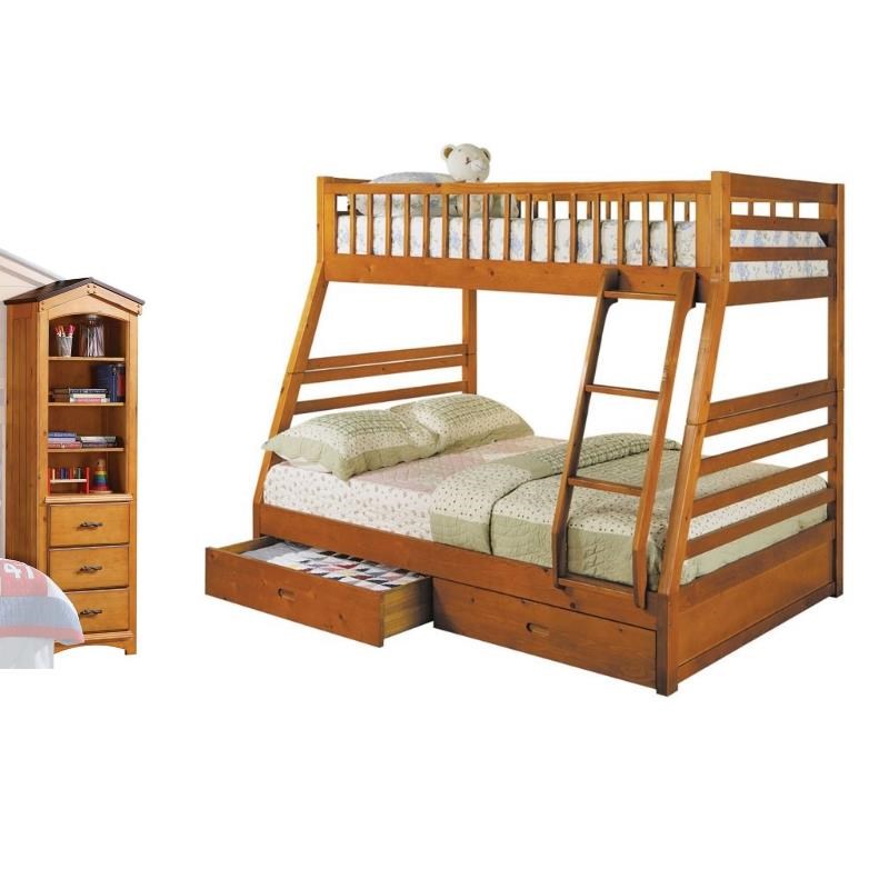 Storage Bunk Bed And Tree House Shelf, Twin Over Twin Bunk Bed Mattress Set Of 2