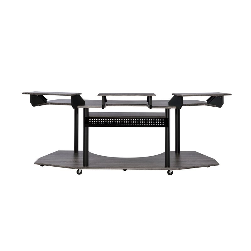 Eleazar Music Recording Studio Desk In Black Oak 92895