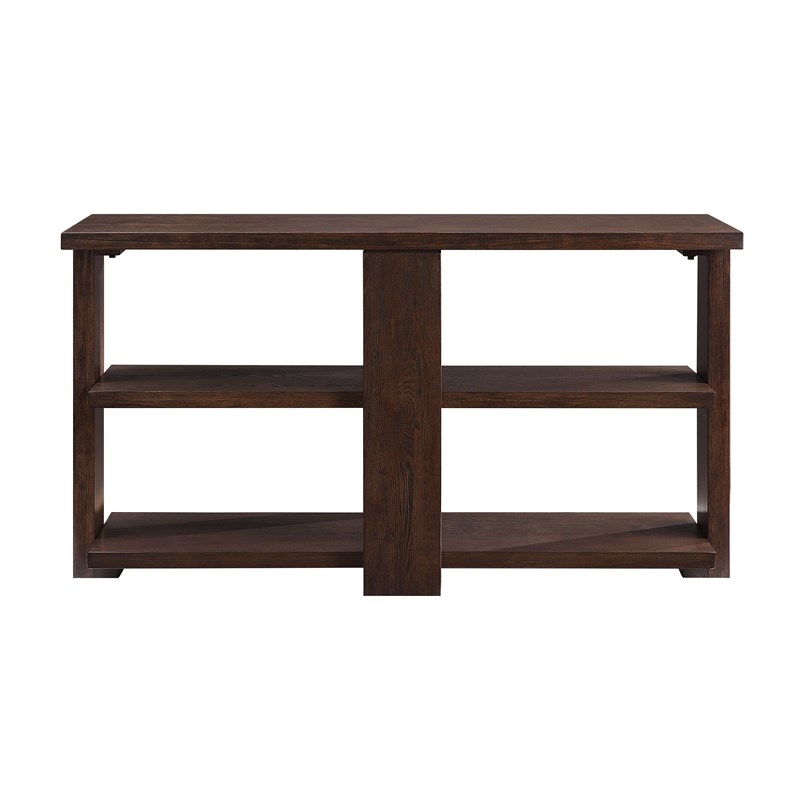 ACME Niamey Contemporary Wood Living Room Console Table in Cherry
