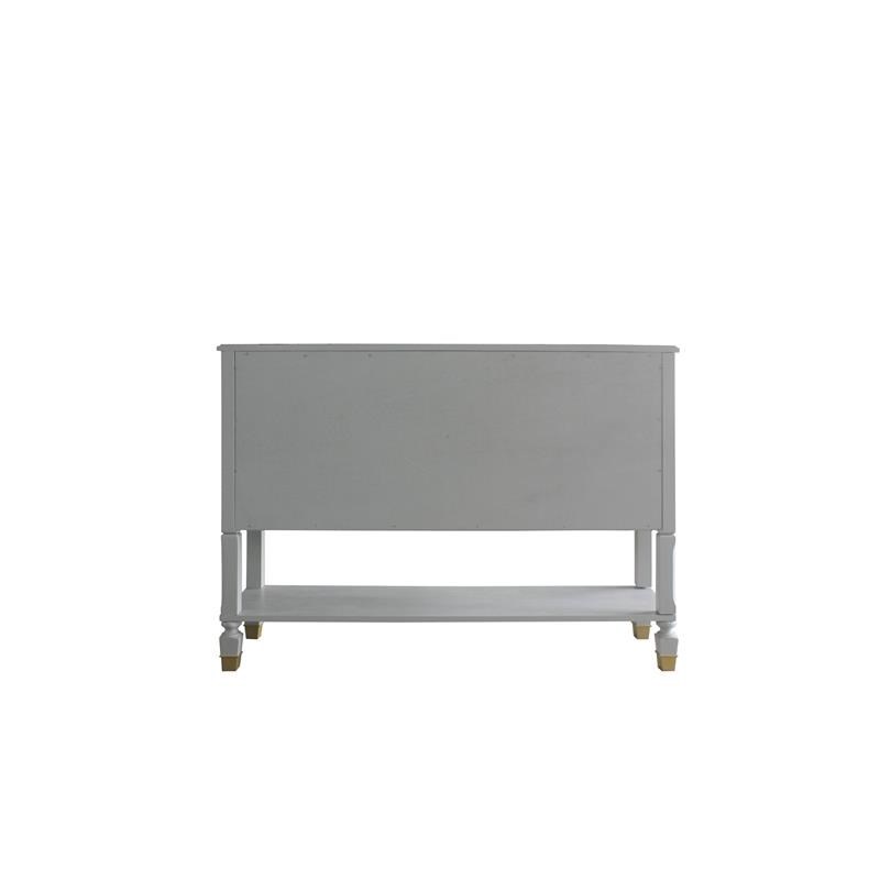 Acme Furniture Marchesa Cabinet Gold and Pearl Gray 