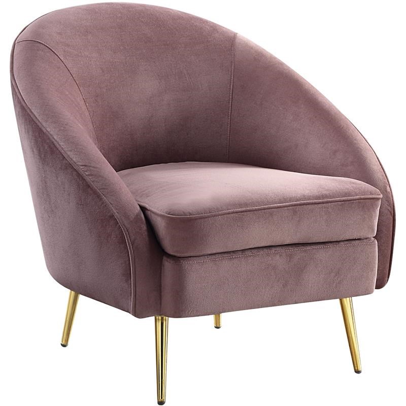 ACME Abey Chair in Pink Velvet