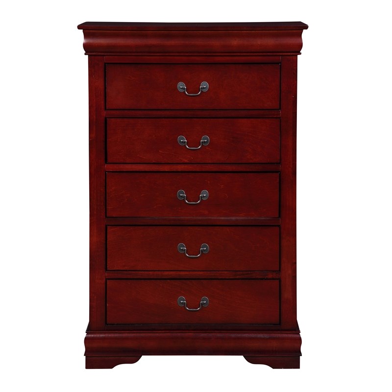 ACME Louis Philippe Chest in Cherry