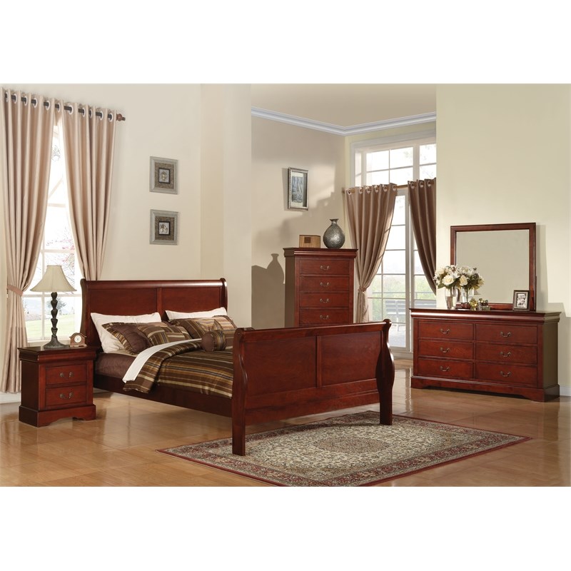 ACME Louis Philippe III Chest in Cherry