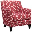 Picket House Furnishings Deena Accent Arm Chair in Red