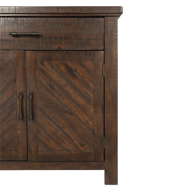 Picket House Paige Accent Chest in Brown