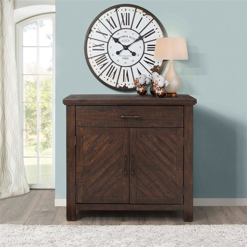 Picket House Paige Accent Chest in Brown