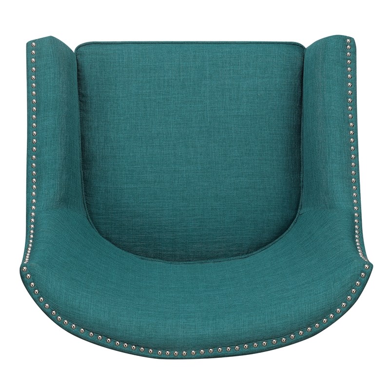 Picket House Furnishings Deena Accent Chair in Teal
