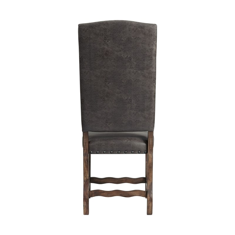 Picket House Furnishings Hayward Tufted Tall Back Side Chair Set