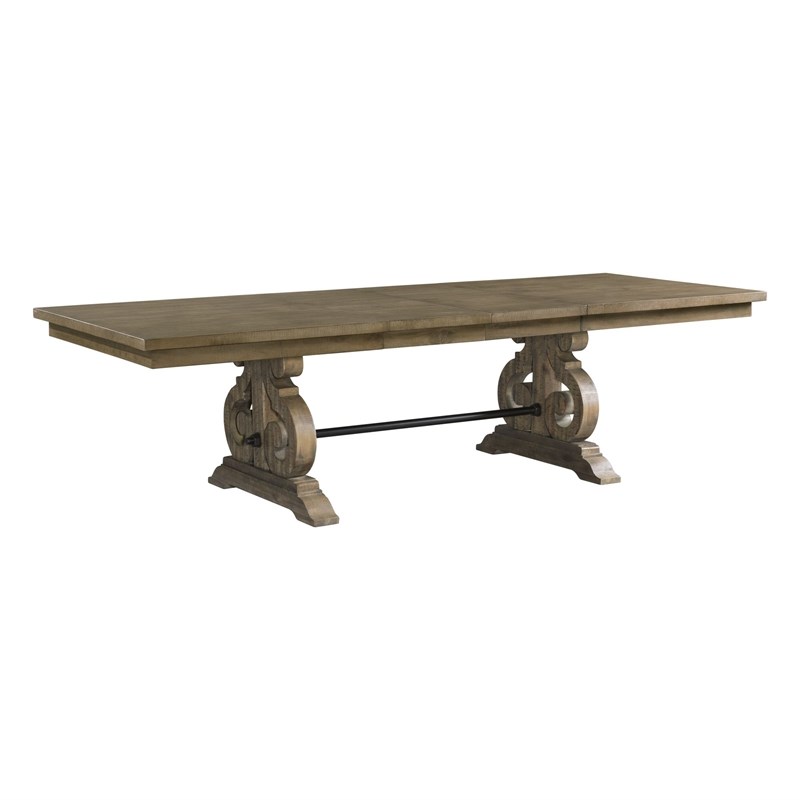 Picket House Furnishings Stanford Dining Table in Gray Homesquare