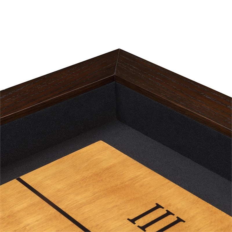 Picket House Furnishings Asher Shuffleboard Table in Brown