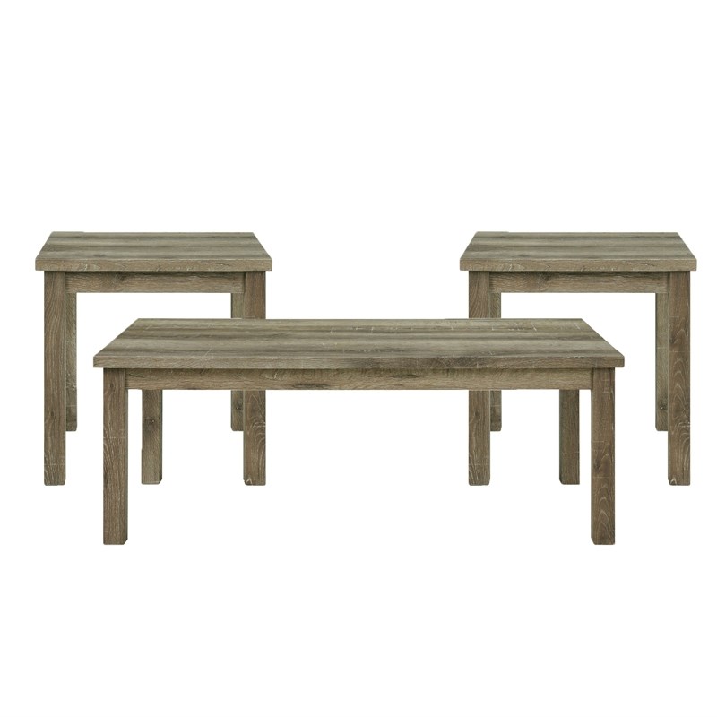 Picket House Furnishings Turner 3PC Occasional Table Set with Lift Top