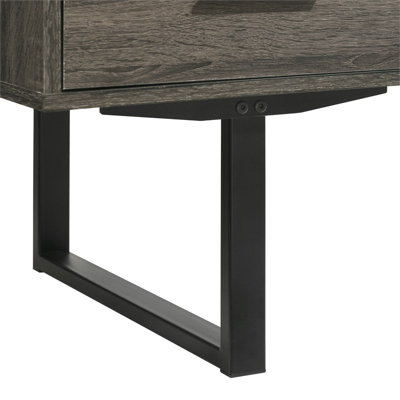 Picket House Furnishings Elwood Desk in Dark Grey