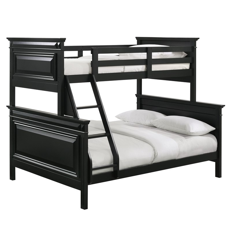 Picket House Furnishings Trent Twin over Full Bunk Bed with Trundle