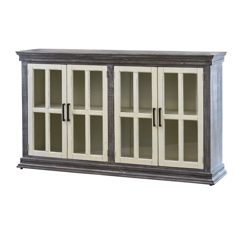 Picket House Furnishings Cali Pine Server in Gray