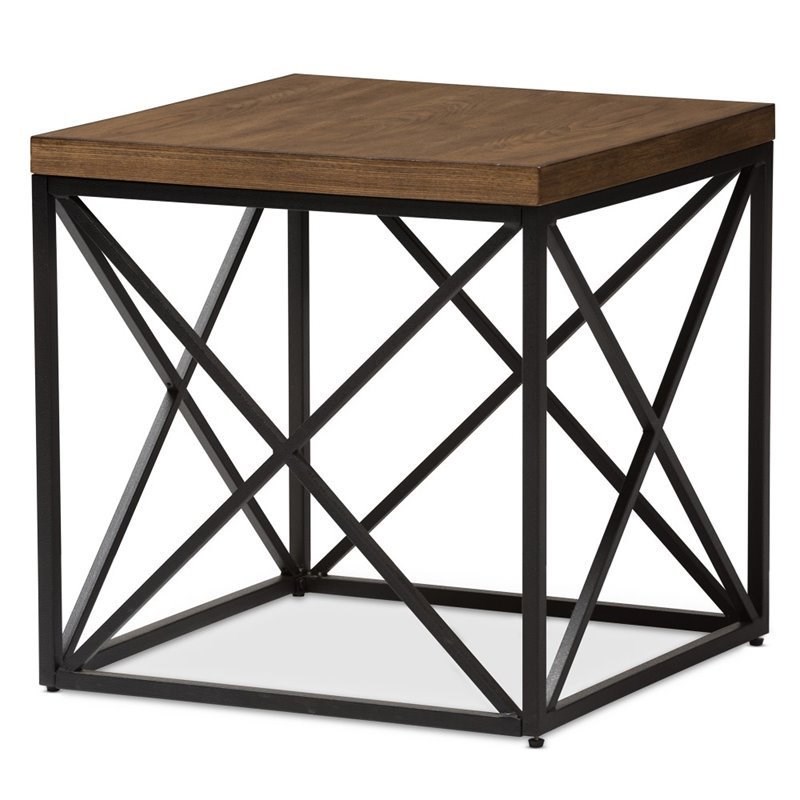 Holden End Table in Antique Bronze | Homesquare